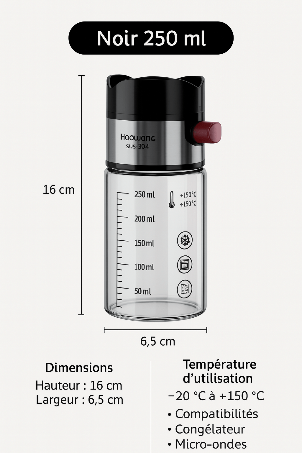 Doseur d'épices pratique - ustensile cuisine mesure cuillère culinaire