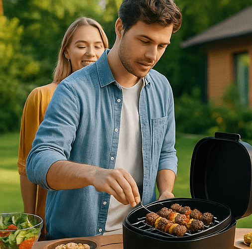 Support grill et Brochette Inox de cuisson barbecue - Boutique Cuisine AZ