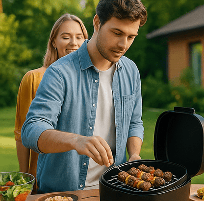 Support grill et Brochette Inox de cuisson barbecue - Boutique Cuisine AZ