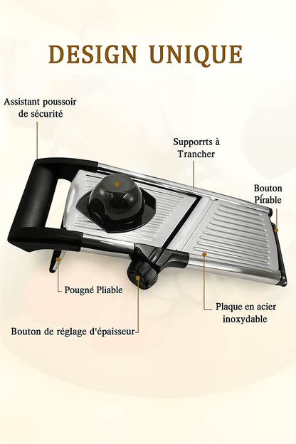 Mandoline Multifonction Acier Inox