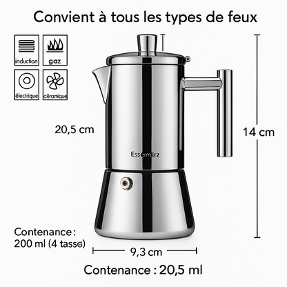 Cafetière Italienne Moka Induction