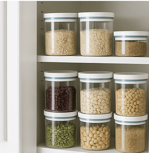 Rangement- Bocaux Hermétiques Empilables