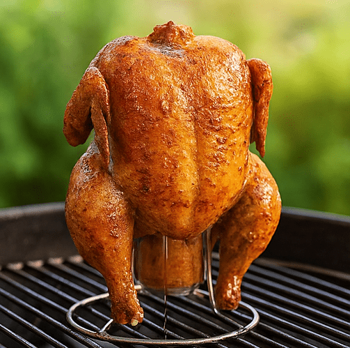 Support Poulet à la Canette Inox