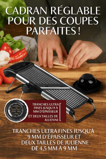 Mandoline Multifonction Acier Inox