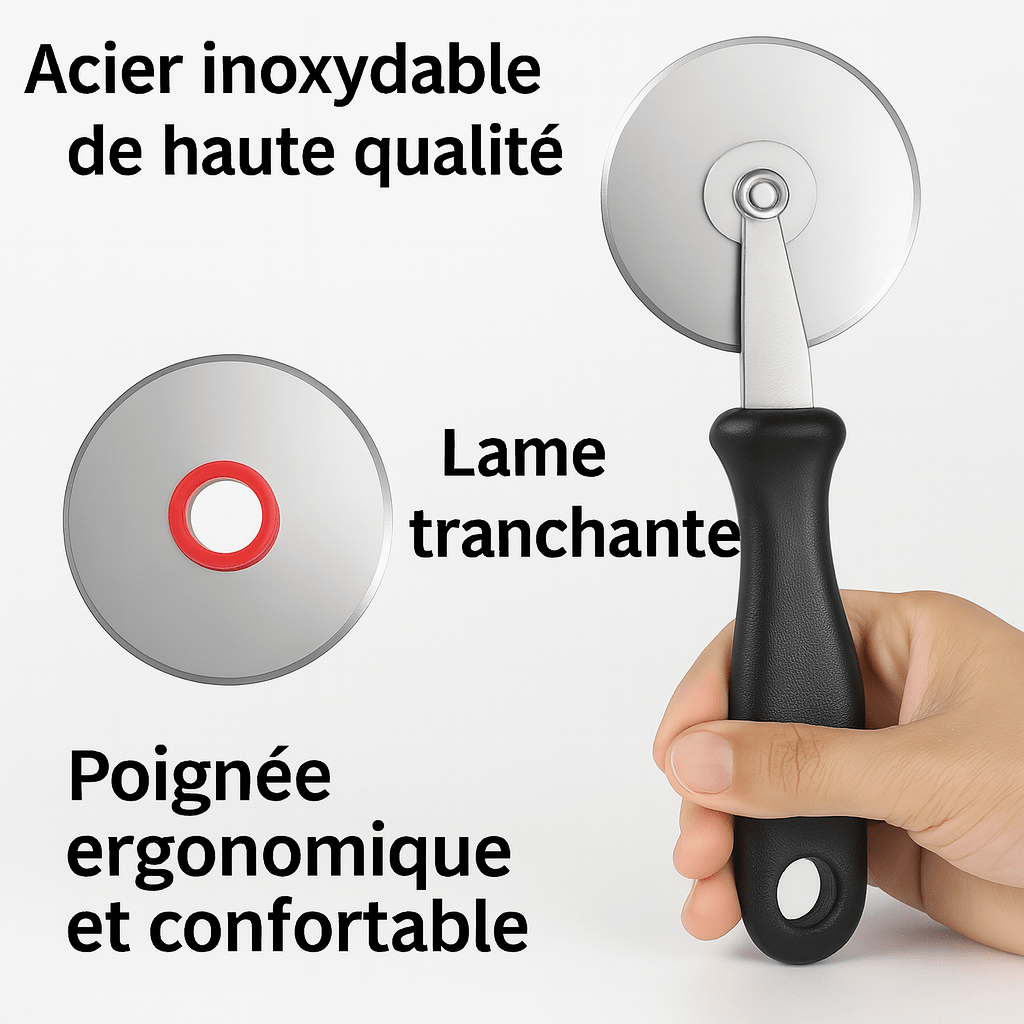 Compact Coupe Pizza: l'outil indispensable pour des parts parfaites