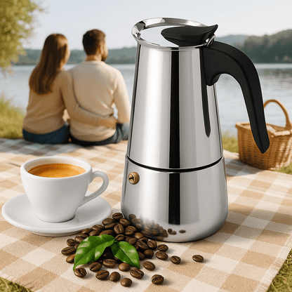Cafetière Italienne Moka  – Compatible Induction