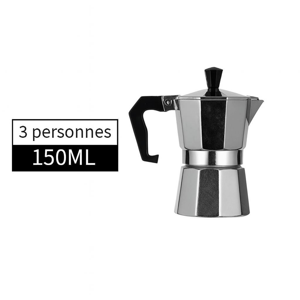 Cafetière Moka Rétro Octogonale