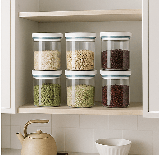 Rangement- Bocaux Hermétiques Empilables