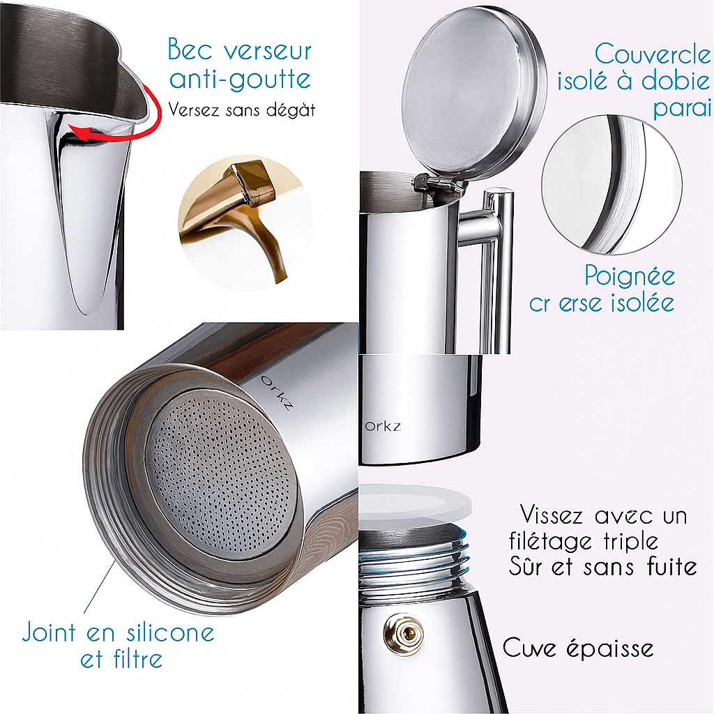 Cafetière Italienne Moka Induction