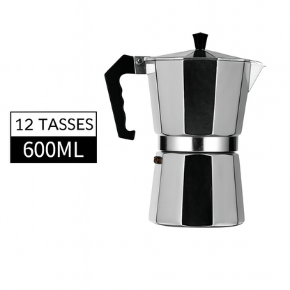 Cafetière Moka Rétro Octogonale