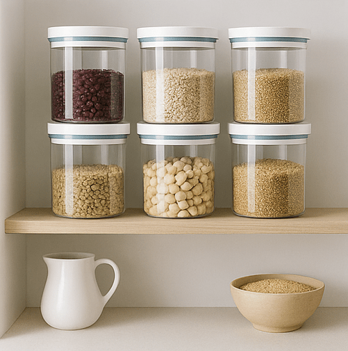 Rangement- Bocaux Hermétiques Empilables