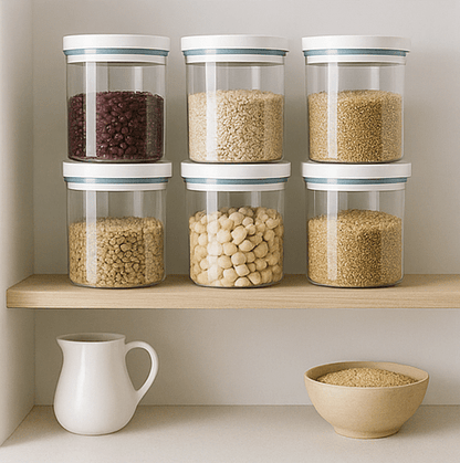 Rangement- Bocaux Hermétiques Empilables