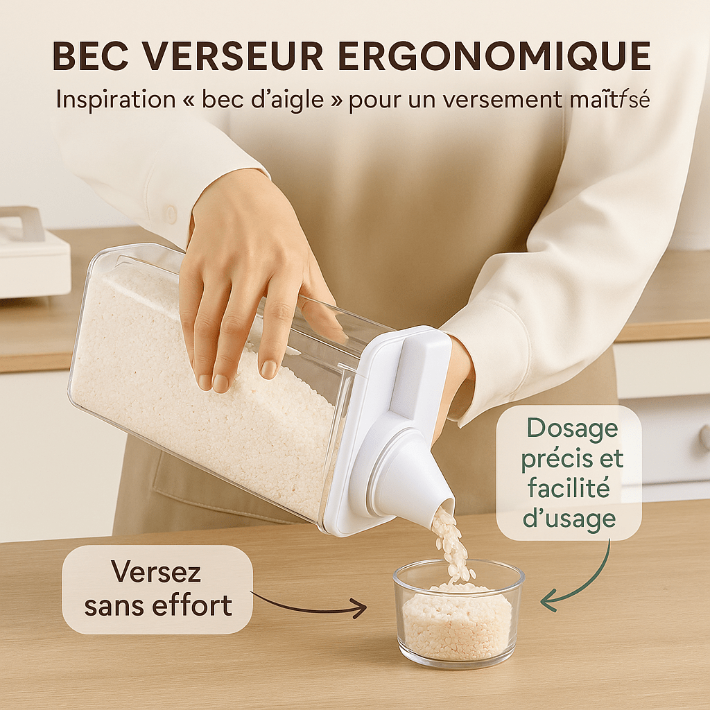 Boîte Alimentaire Hermétique avec Doseur