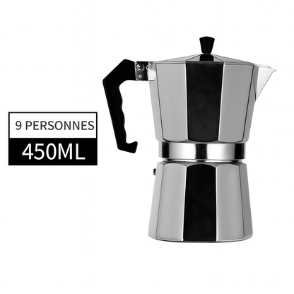 Cafetière Moka Rétro Octogonale