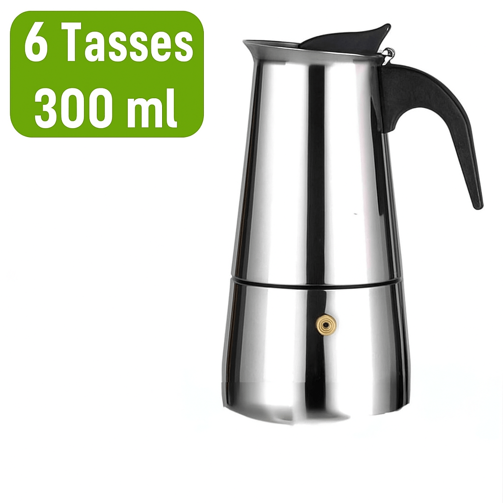 Cafetière Italienne Moka  – Compatible Induction