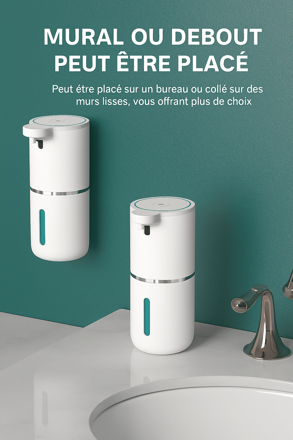 Distributeur savon ÉcoMousse™ Sans Contact