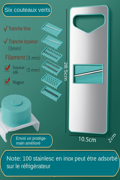 Coupe-Légumes 4-en-1 : le partenaire idéal en cuisine