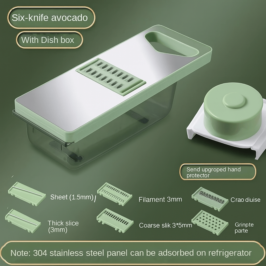Coupe-Légumes 4-en-1 : le partenaire idéal en cuisine