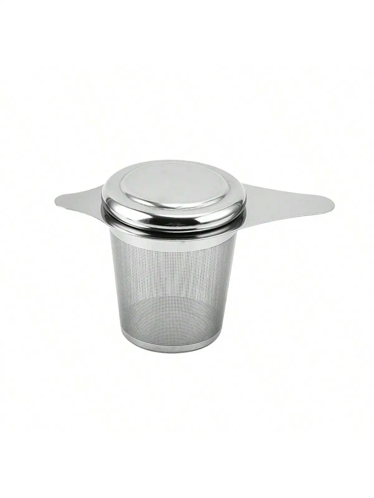 Infuseur à Thé – Acier Inoxydable à Mailles Fines avec Poignées et Couvercle