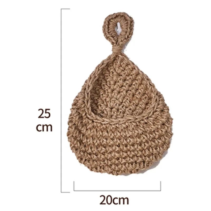 Panier Mural Suspendu en Chanvre