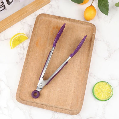 Pince de Cuisine BBQ Multifonction en Acier et Silicone - Boutique Cuisine AZ