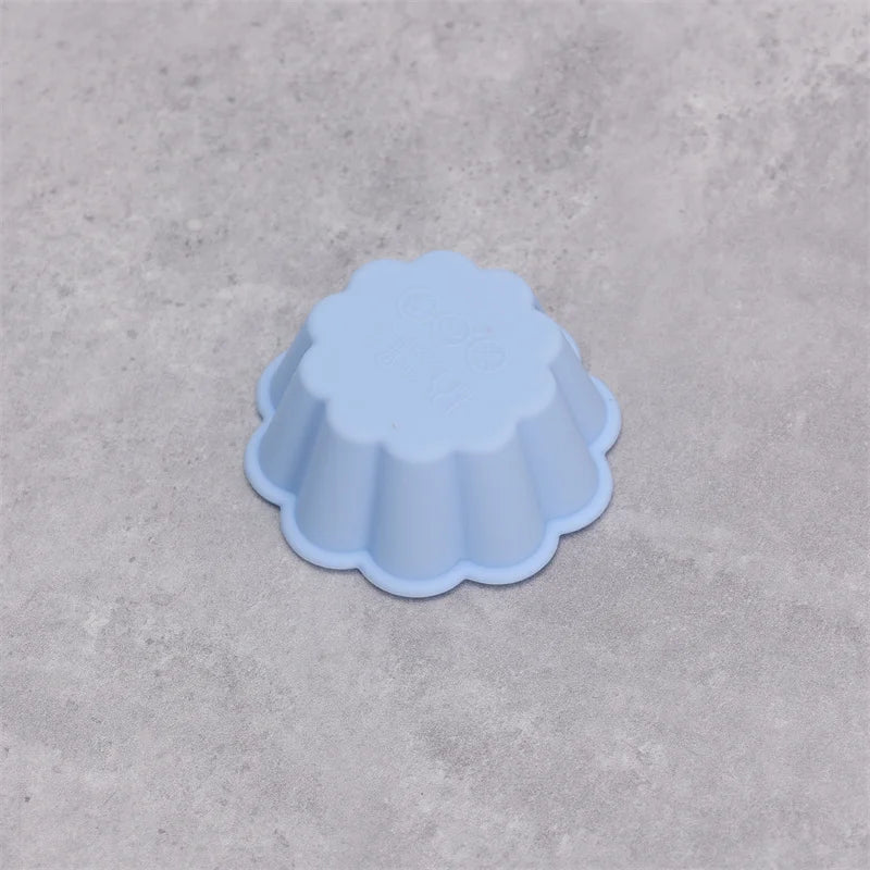 Moules à Muffins Pétale en Silicone