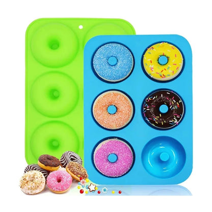 Moule à Donuts en Silicone Antiadhésif