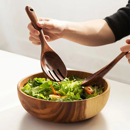 Set de 2 couverts à salade en bois