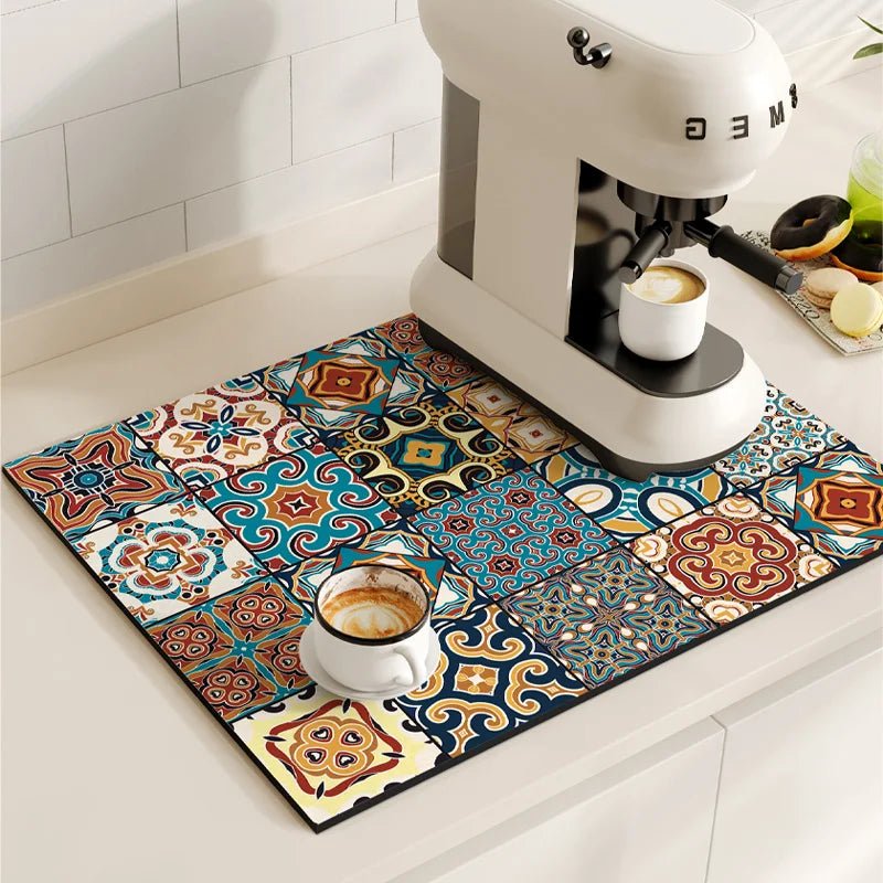 Tapis Barista Antidérapant  Style Vintage