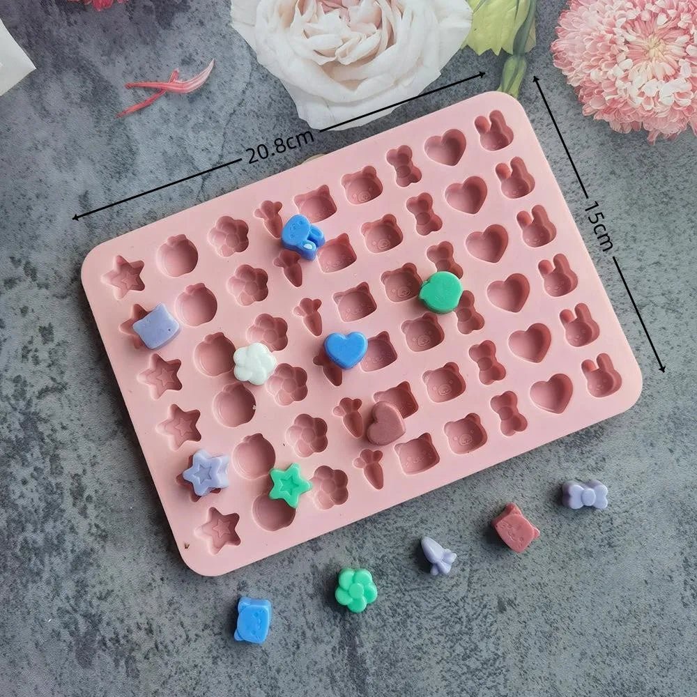 Moules Cœurs en Silicone pour Pâtisserie