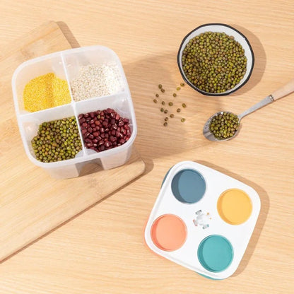 Boîte Alimentaire Hermétique 4 Compartiments