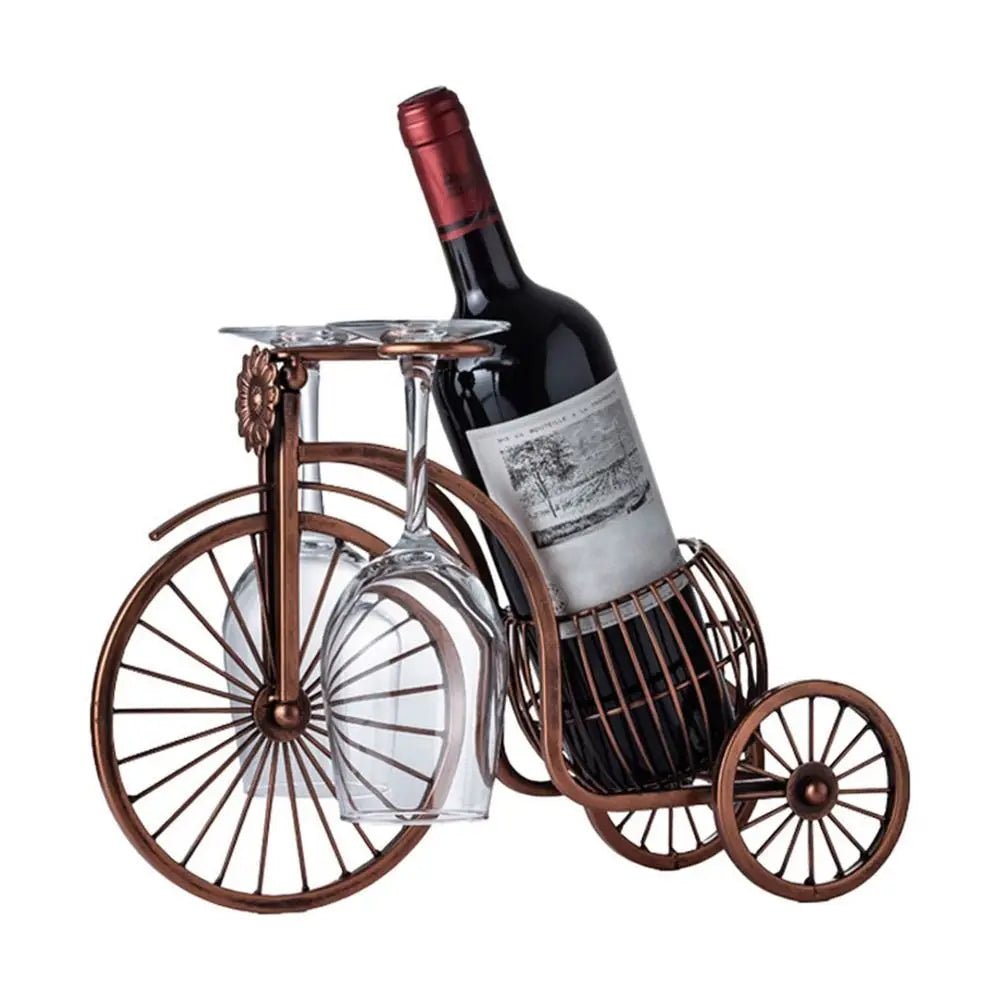Porte-bouteille Tricycle Vintage