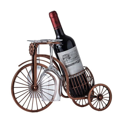 Porte-bouteille Tricycle Vintage