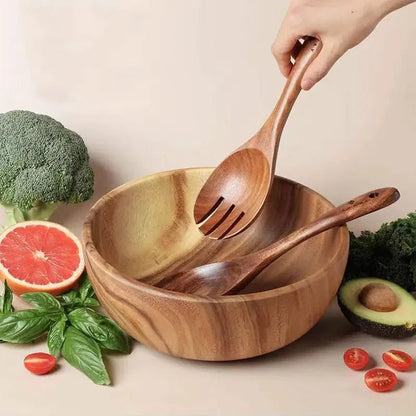 Set de 2 couverts à salade en bois