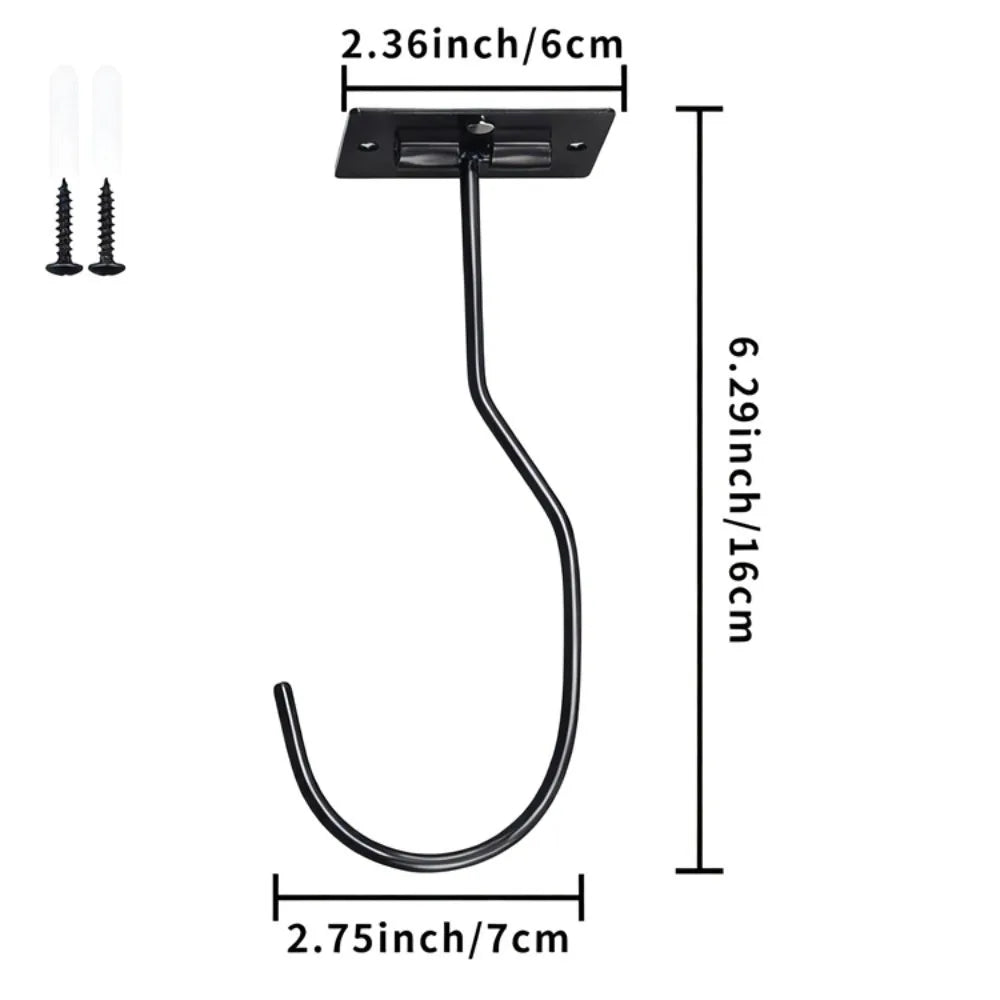 Crochet Métallique Pliable Auto-Adhésif pour Bananes & Raisins