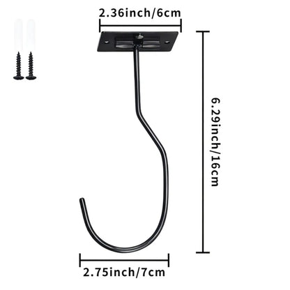 Crochet Métallique Pliable Auto-Adhésif pour Bananes & Raisins