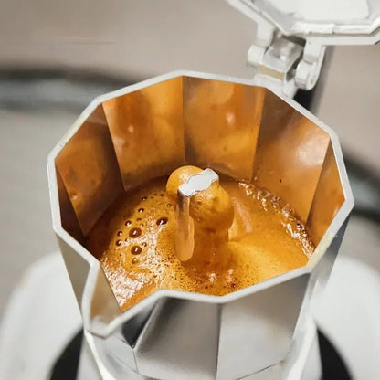 Cafetière Moka Rétro Octogonale