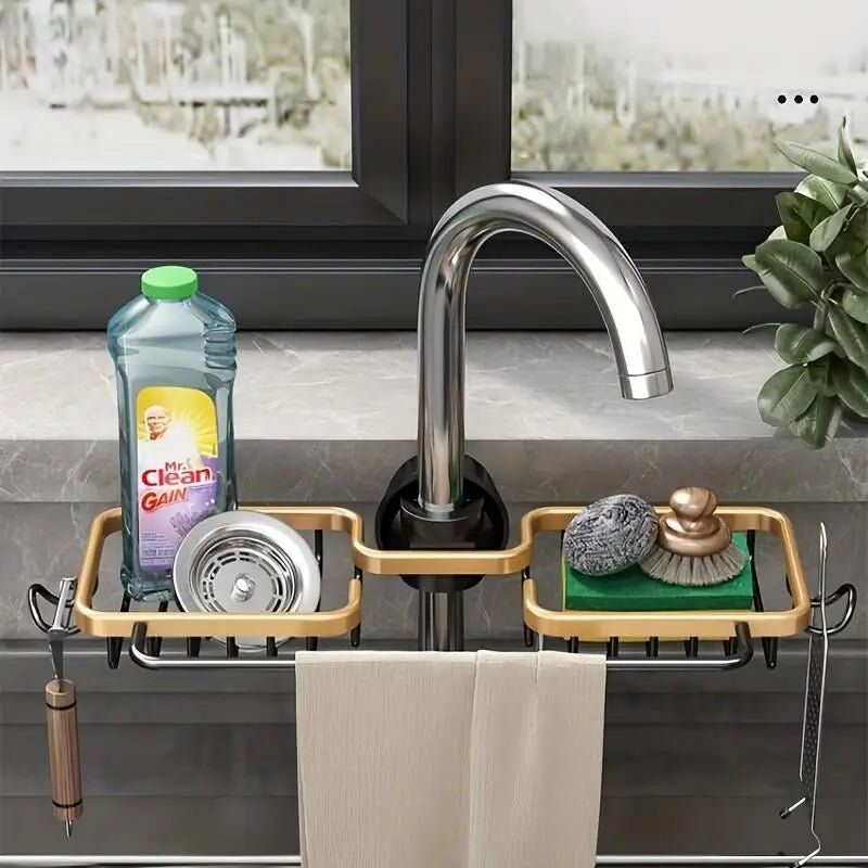 Égouttoir à Robinet AluFix™: une solution pratique et élégante