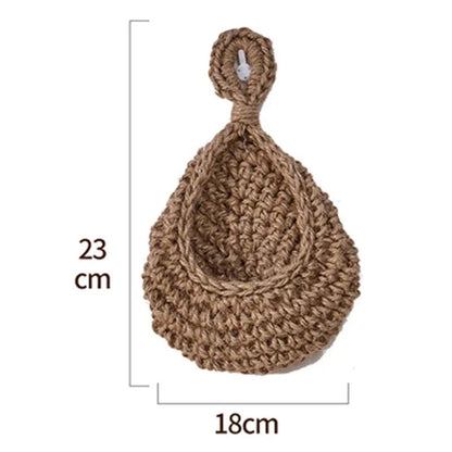 Panier Mural Suspendu en Chanvre