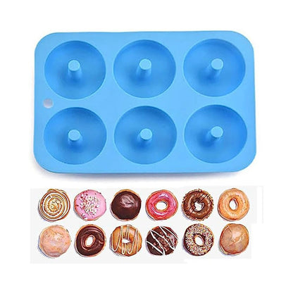 Moule à Donuts en Silicone Antiadhésif