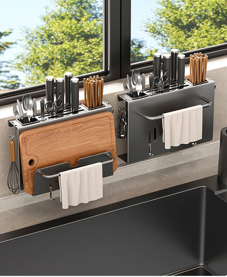 Support Mural Cuisine en Acier Rangement Couteaux Ustensiles | ProCook