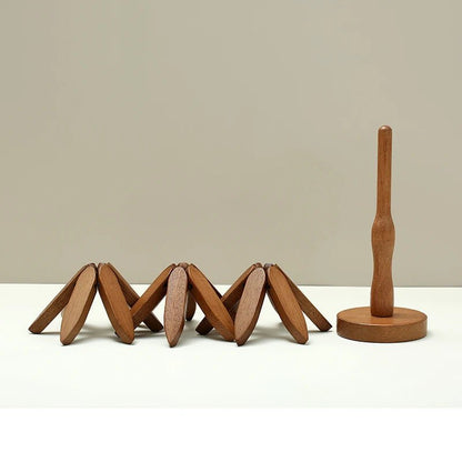 Dessous de Plat Arbre en Noyer -Protection Thermique