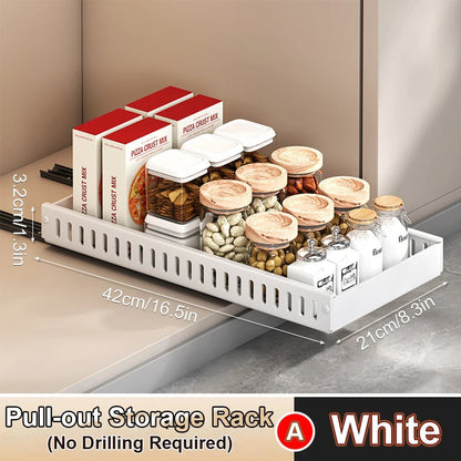 Organisateur coulissant pour casseroles et couvercles