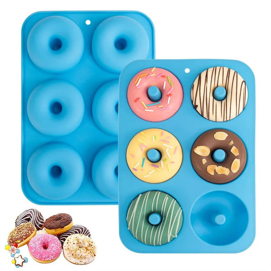 Moule à Donuts en Silicone Antiadhésif