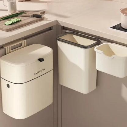 Poubelle Suspendue Compacte Carré