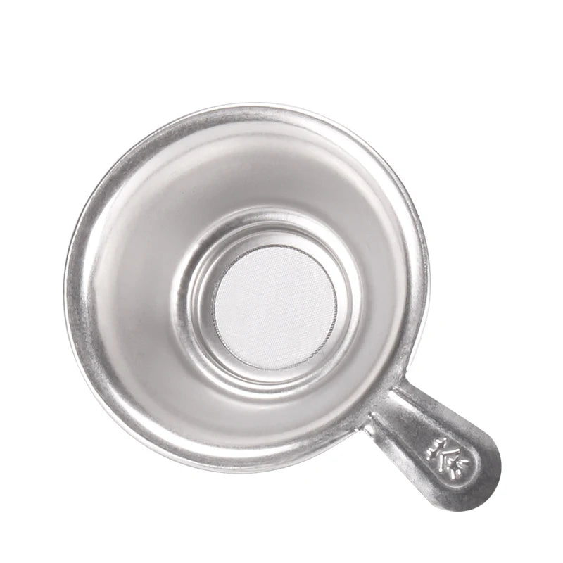 Entonnoir Pliable en Silicone et Acier