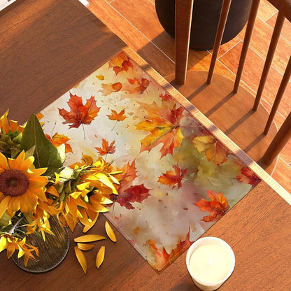 Set de 4 Sets de Table Feuilles d’Érable Automne