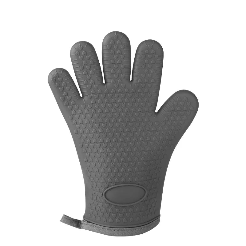 Gants de cuisine en silicone anti-chaleur