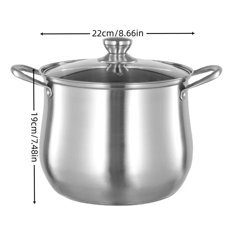 Grande Marmite Inox 14 L - L’Essence du Confort en Cuisine