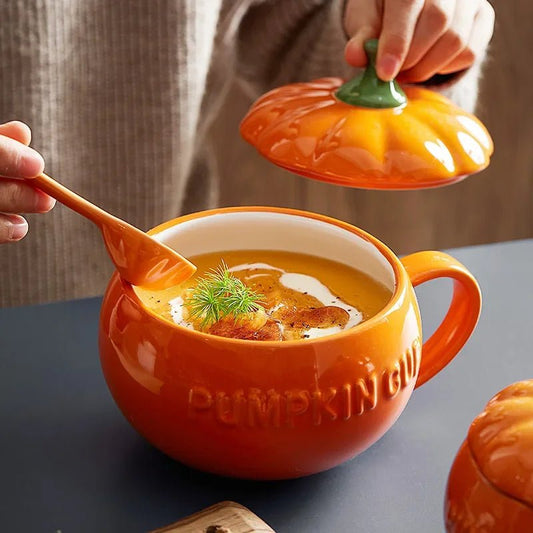 Mug Citrouille en ceramique pour Halloween